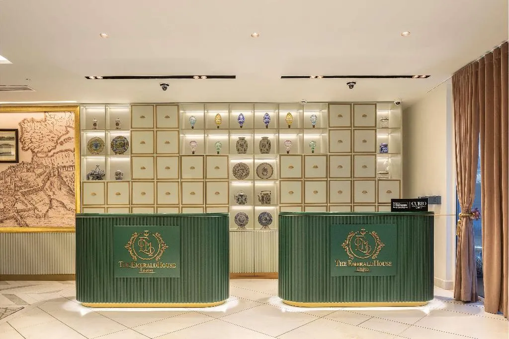 Lobby, The Emerald House Lisbon, Curio Collection by Hilt, Lisbon