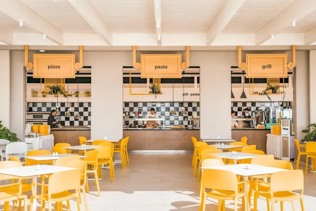 Restaurant, Esperides Beach, Rhodes