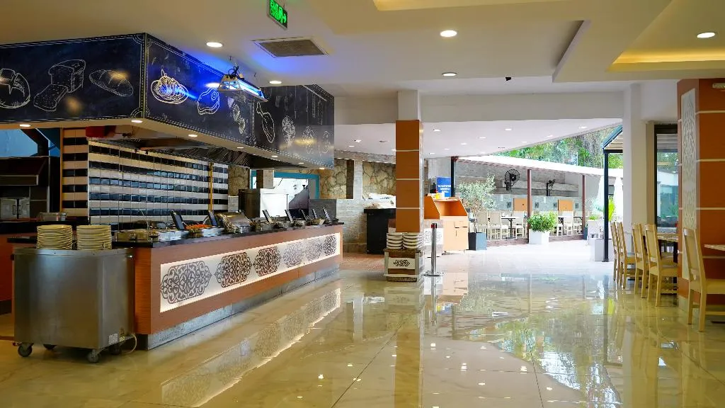 Restaurant, Club Aqua Plaza, Antalya