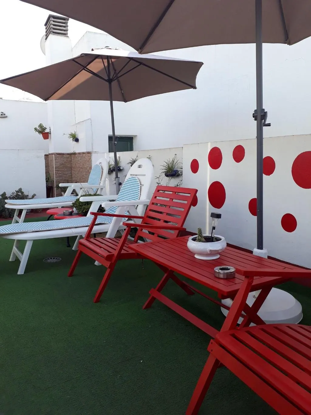 Terrace, Pensión Doña Trinidad, Seville