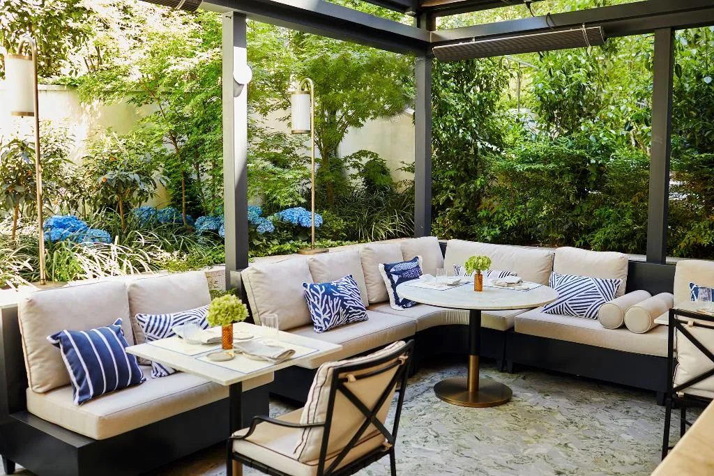 Terrace, Rosewood Villa Magna, Madrid