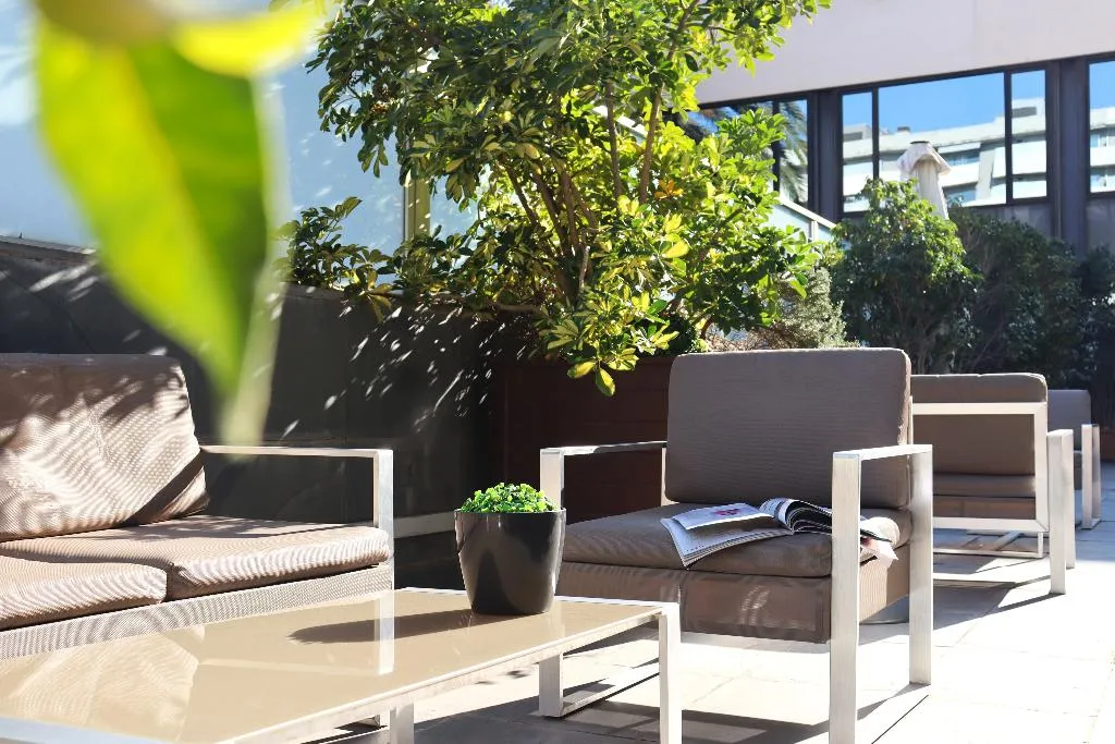 Terrace, Eurohotel Diagonal Port, Barcelona