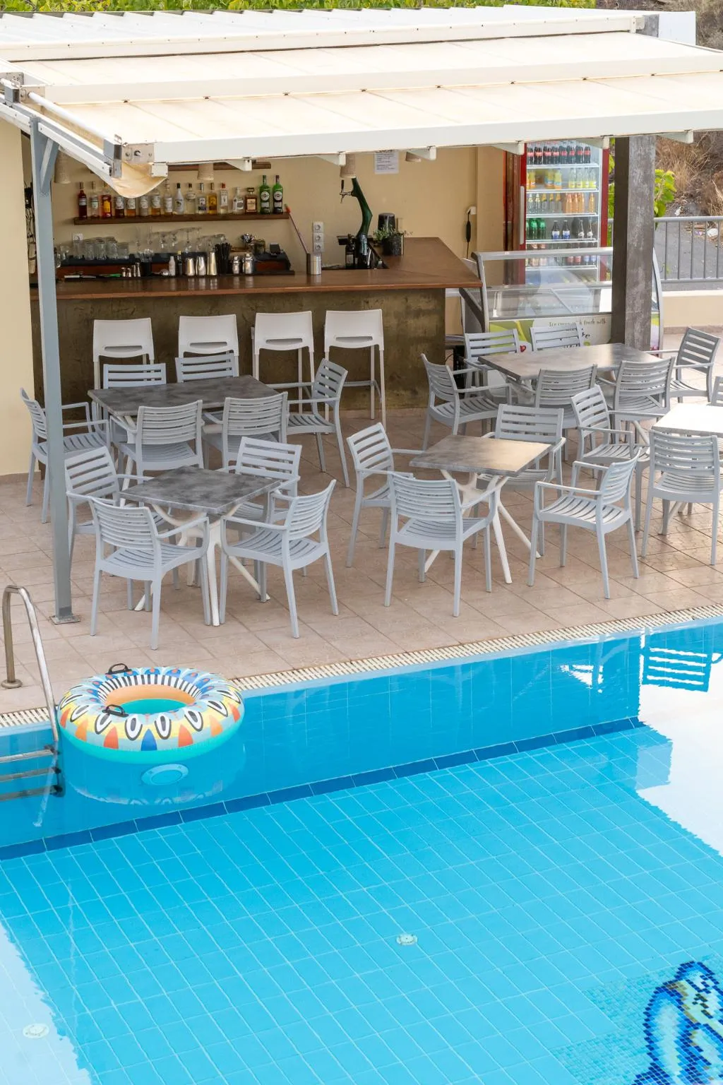 Bar, Elpis Studios & Apartments, Crete