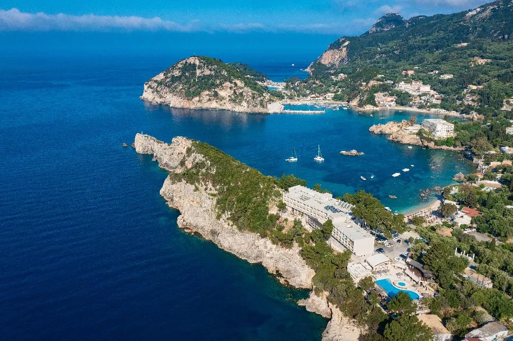 General view, Akrotiri Beach, Corfu