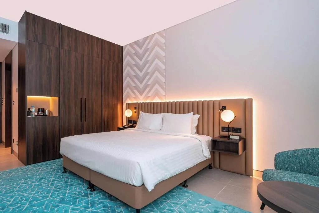 DOUBLE CITY VIEW KING BED Room, Courtyard By Marriott World Trade Centre Dubai, Dubai