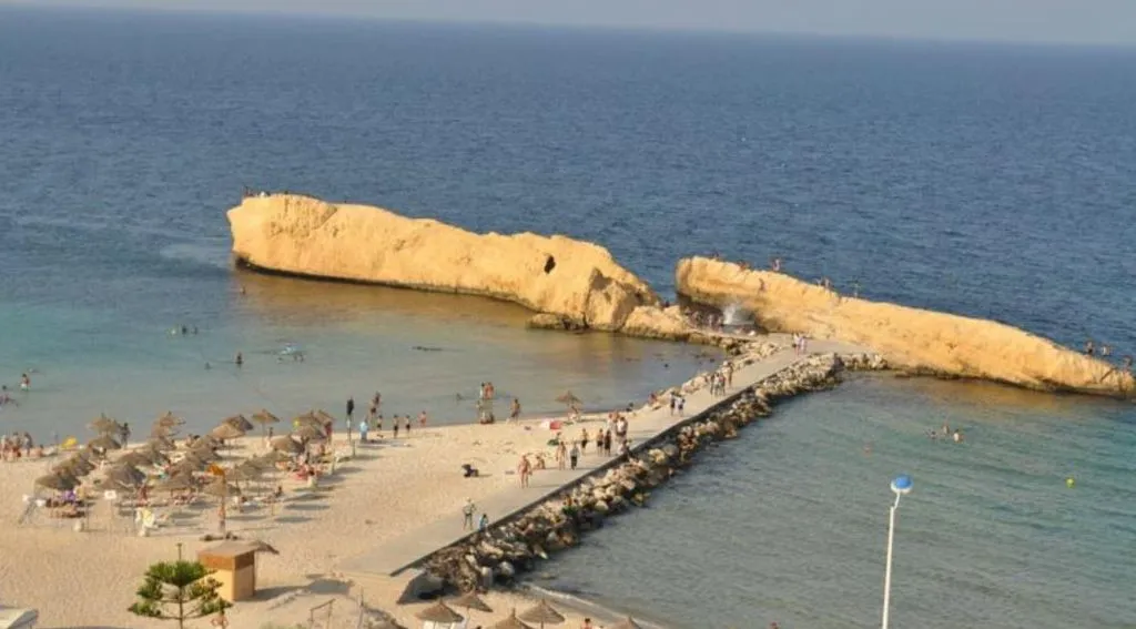 Beach, Delphin El Habib, Tunisia