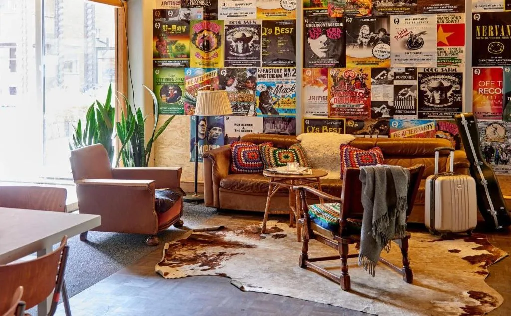 Restaurant, Q-Factory Hotel, Amsterdam