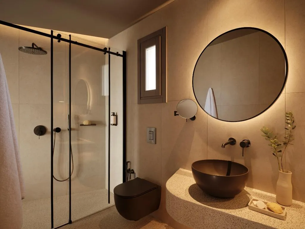 TRIPLE PREMIUM Room, Enarma Suites & Spa Wellness Retreat, Santorini