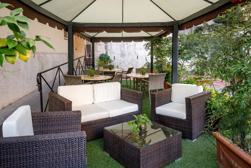 Terrace, Santa Costanza, Rome
