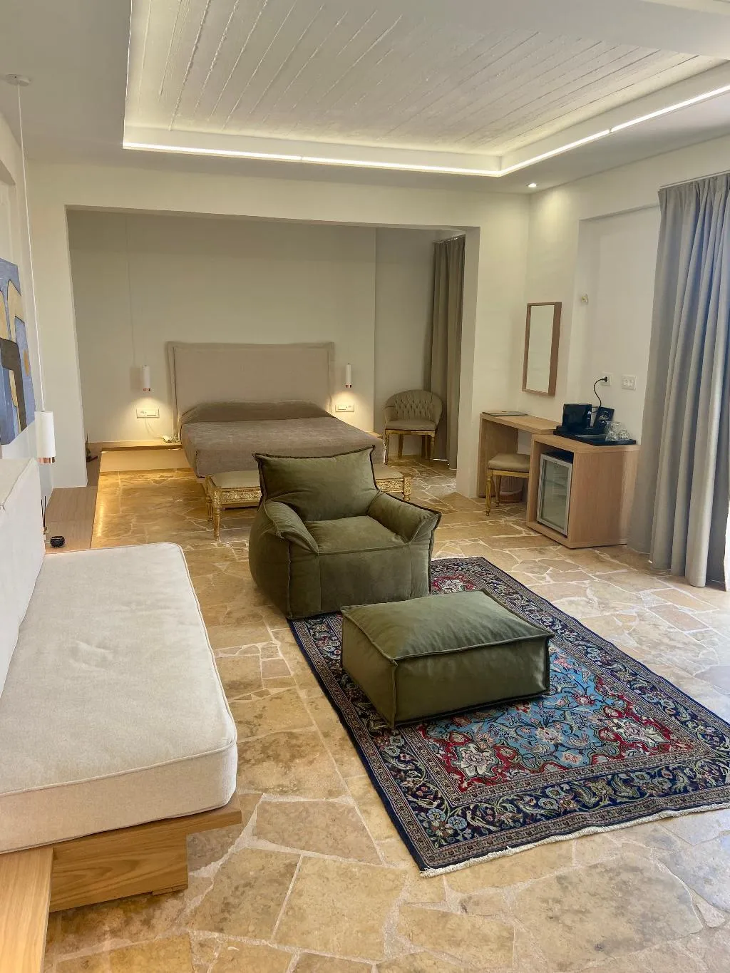 JUNIOR SUITE PARTIAL SEA VIEW Room, Orpheas Resort, Crete