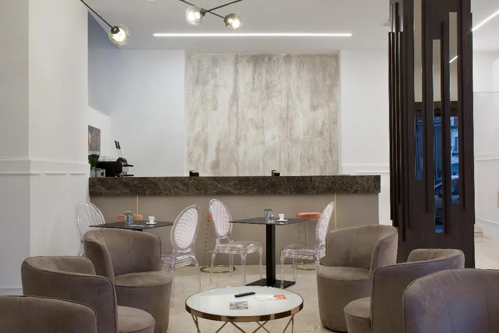 Lobby, Hotel Diamond, Naples