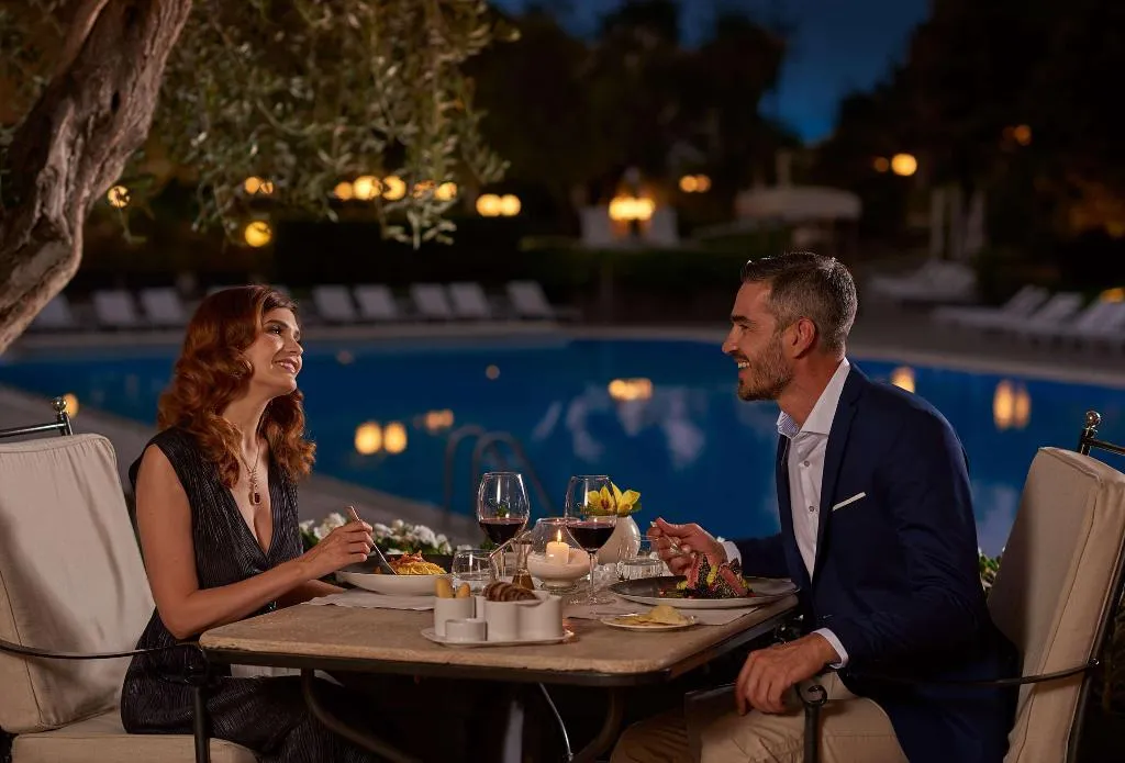 Restaurant, Rome Cavalieri, A Waldorf Astoria Hotel, Rome