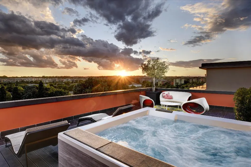 Terrace, Pulitzer Roma, Rome