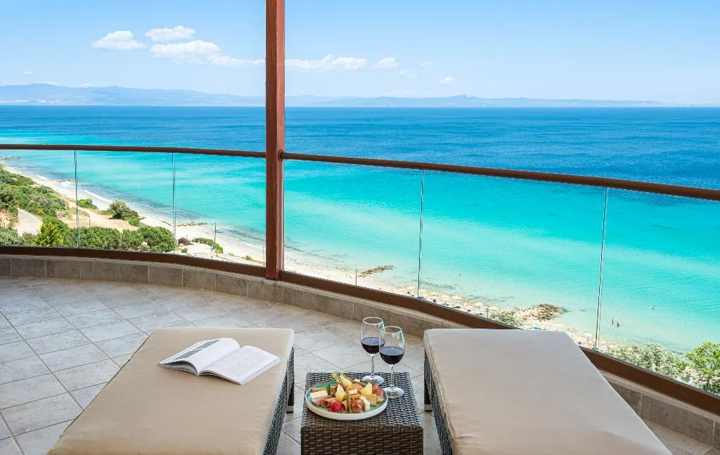 JUNIOR SUITE DELUXE SEA VIEW Room, Blue Bay Halkidiki - Adults Only, Halkidiki