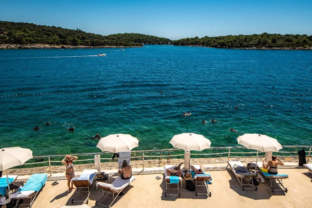 Beach, Hotel Park Plaza Histria, Istria