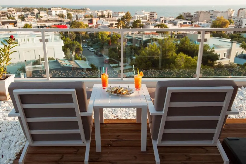 Terrace, Scale Suites, Athens
