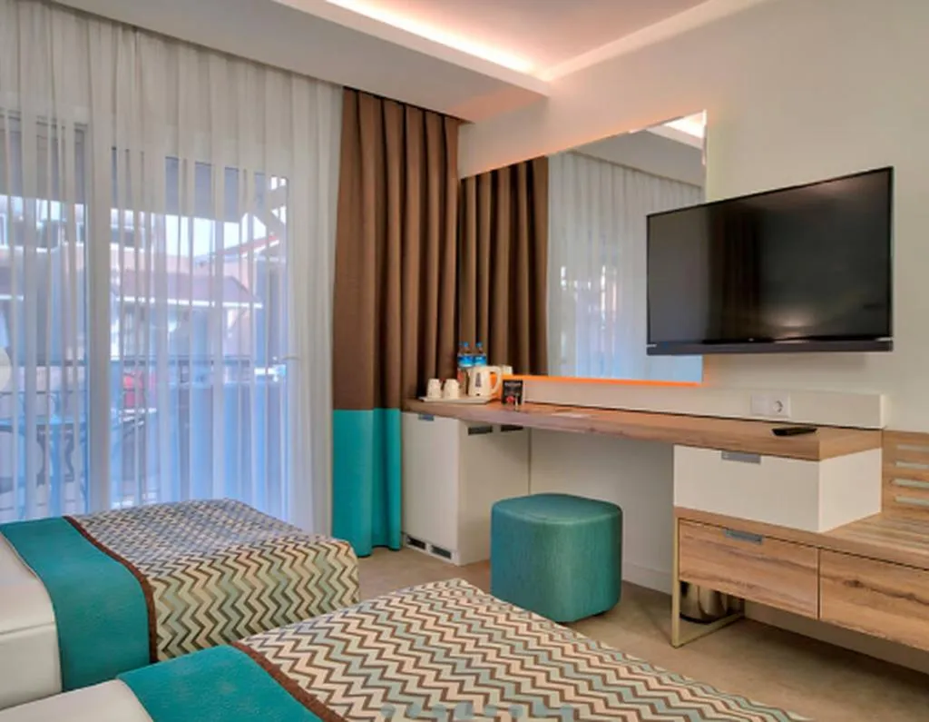 DOUBLE SEA VIEW Room, Pirates Beach Club, Antalya