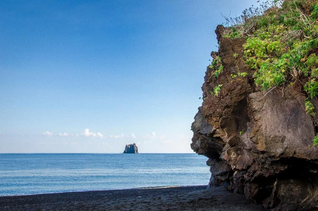 Beach, Hotel Ossidiana Stromboli, Palermo