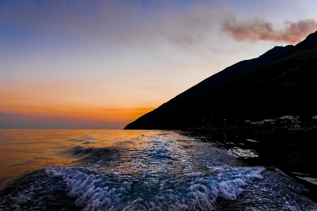 Beach, Hotel Ossidiana Stromboli, Palermo