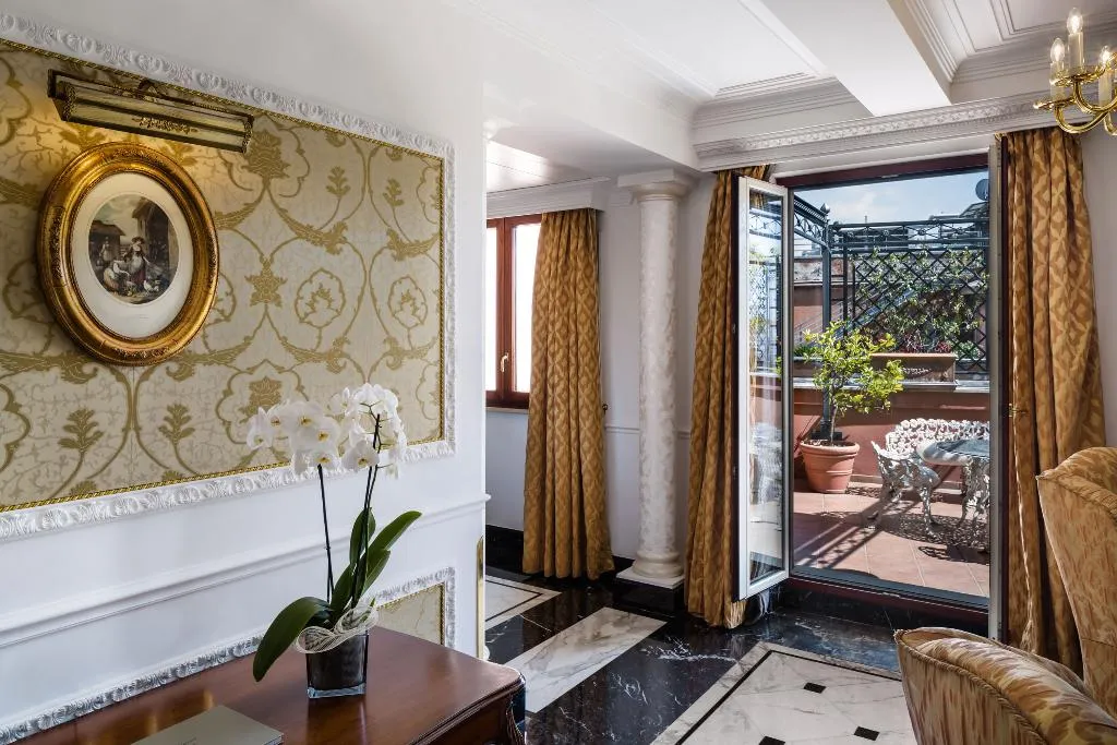 Room, Baglioni Hotel Regina, Rome