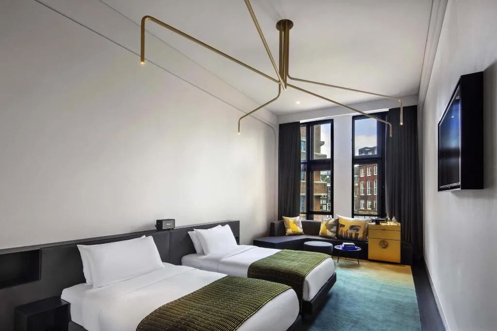 TWIN SUPERIOR CITY VIEW Room, W Amsterdam, Amsterdam