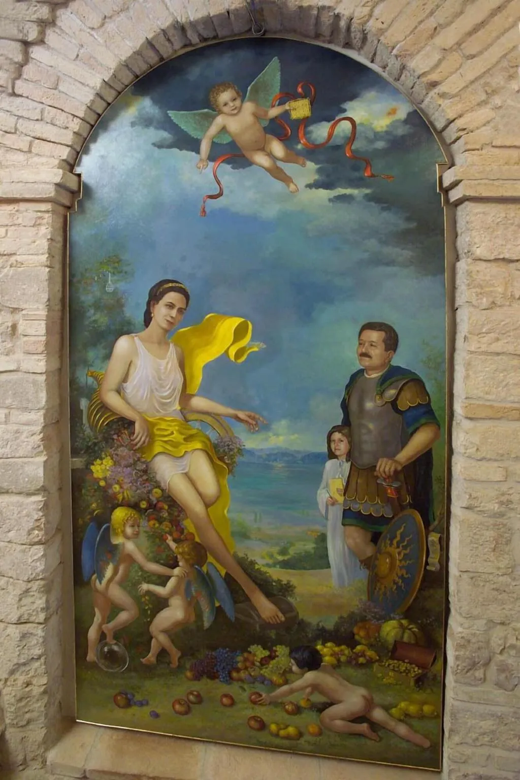 Lobby, Hotel Fortuna, Perugia