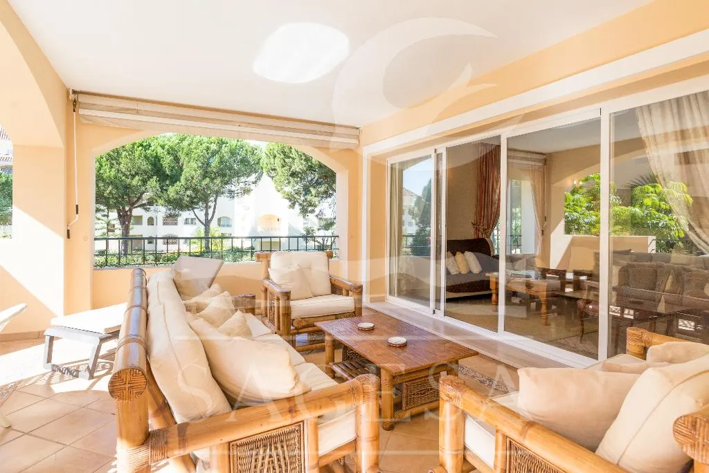 Terrace, Hacienda Playa, Costa Del Sol