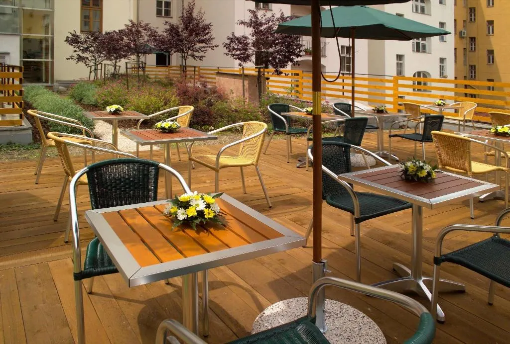 Terrace, Superior Hotel, Prague