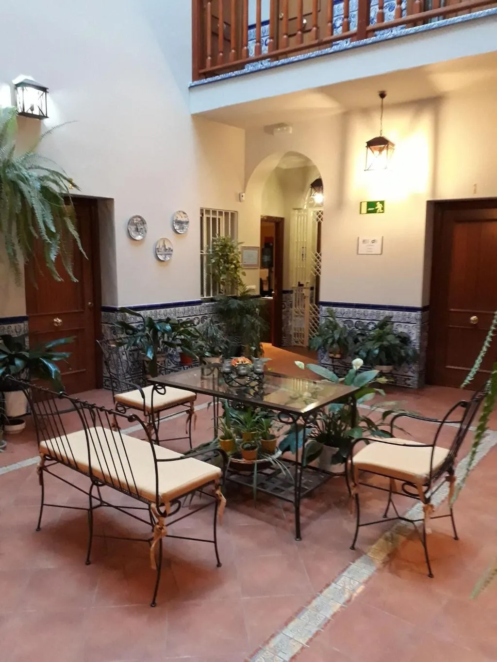Lobby, Pensión Doña Trinidad, Seville