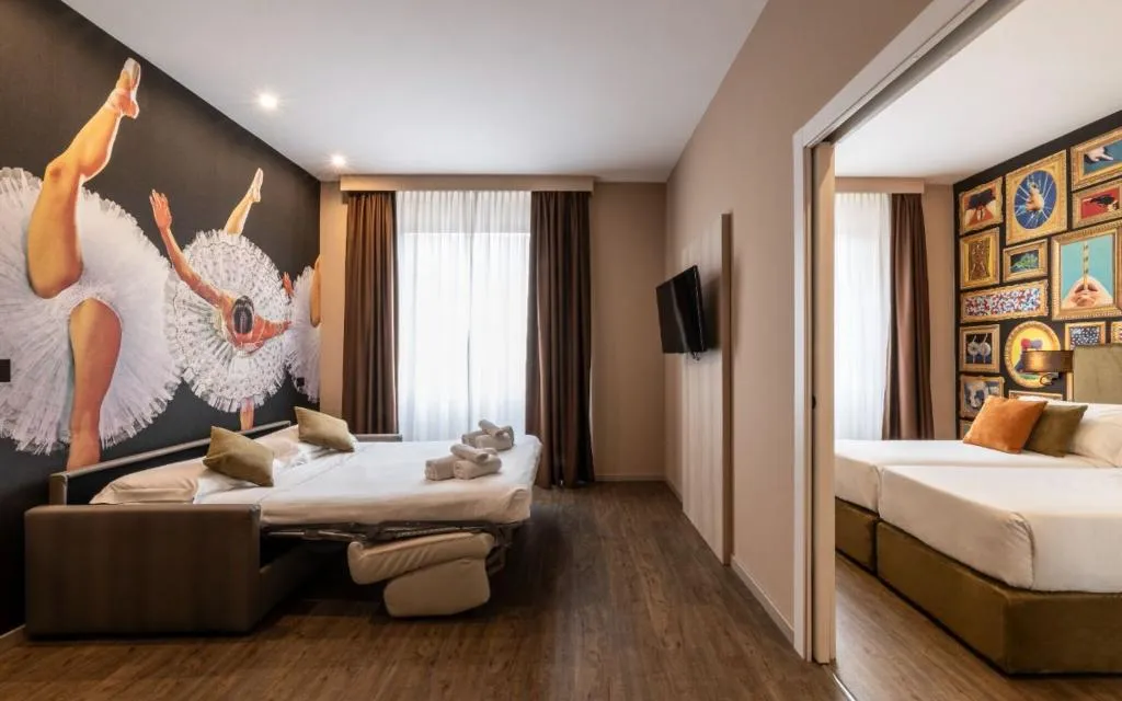 FAMILY ROOM DELUXE Room, Duomo Hotel & Apartments, Milan
