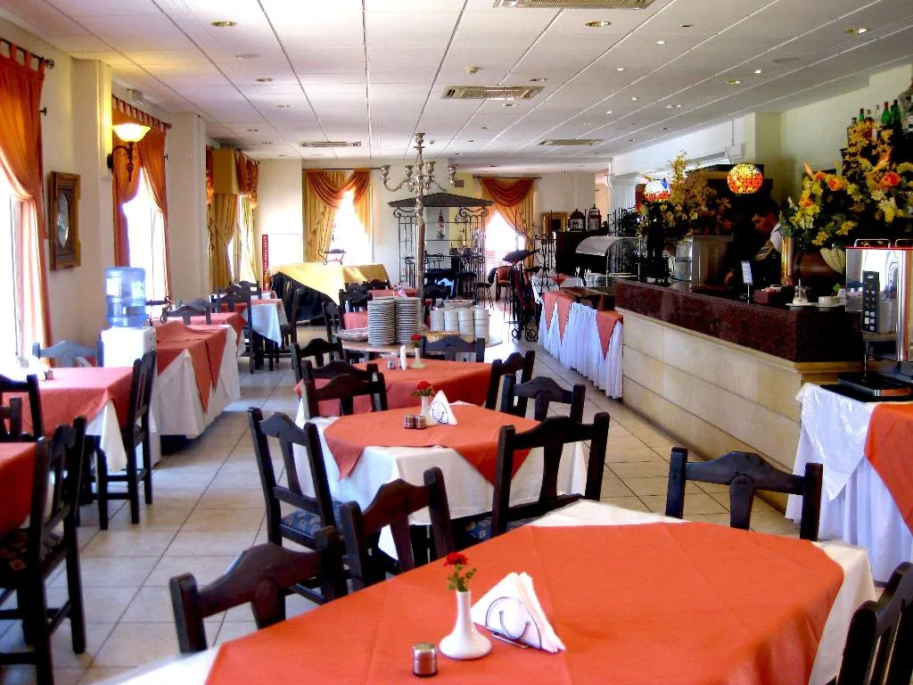 Restaurant, Akamanthea Holiday Village, Cyprus