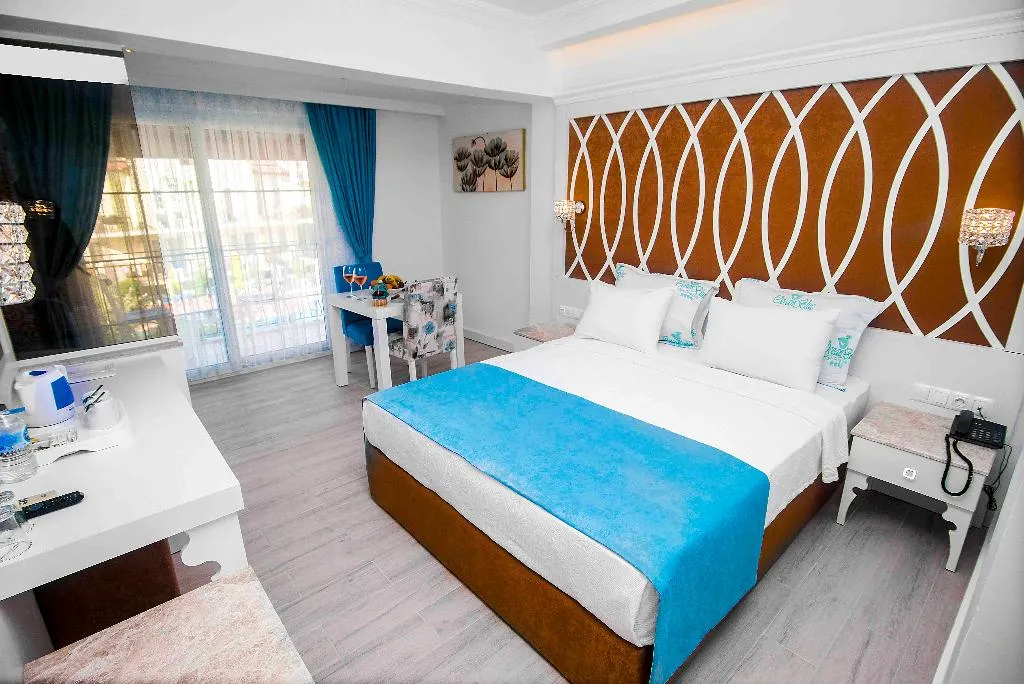 DOUBLE DELUXE WITH JACUZZI Room, Ocean Blue High Class Hotel, Dalaman