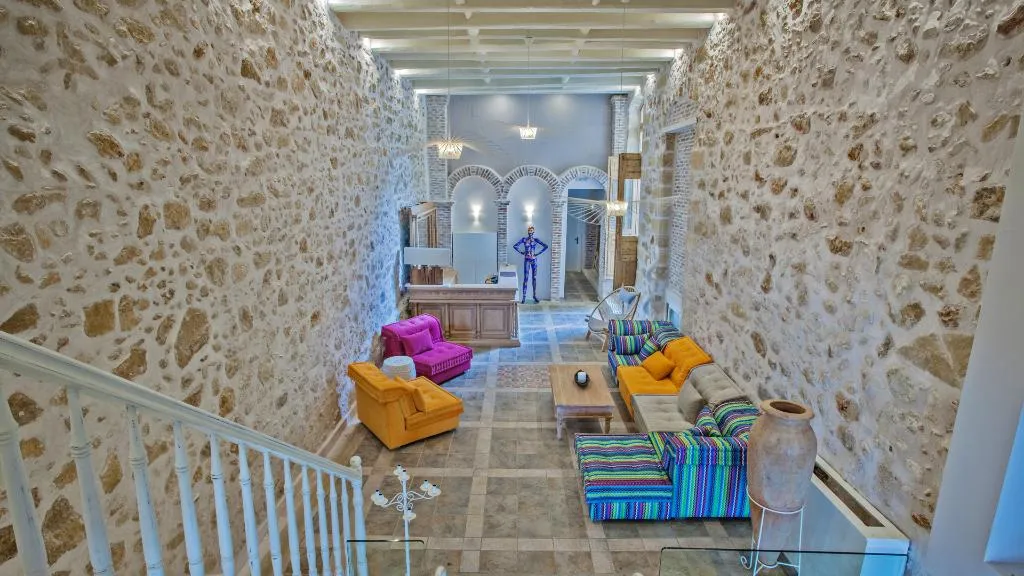 Lobby, Thalassa Boutique Hotel, Crete