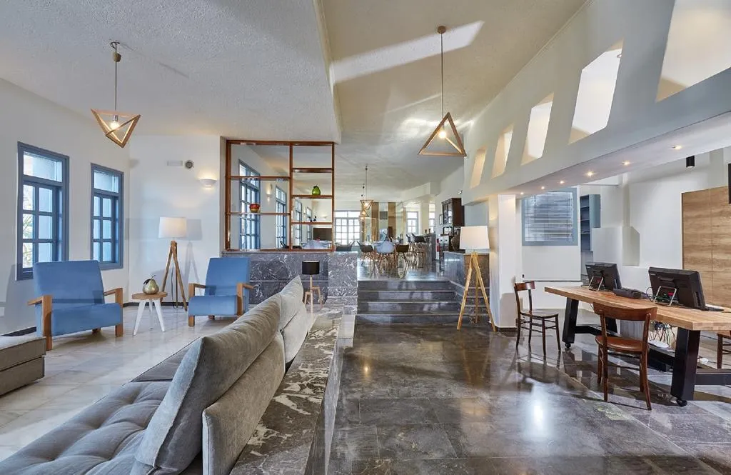 Lobby, Vasia Ormos Hotel, Crete