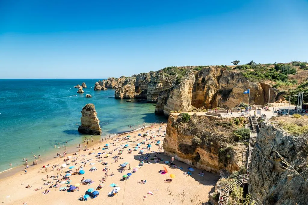 Beach, Carvi Beach Hotel, Algarve