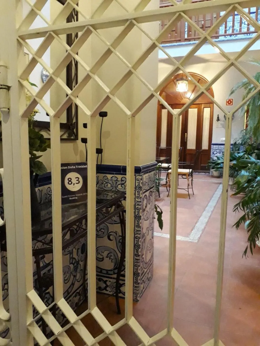 Lobby, Pensión Doña Trinidad, Seville