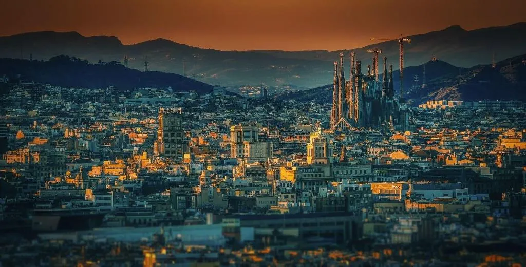 General view, Cuatro Naciones, Barcelona