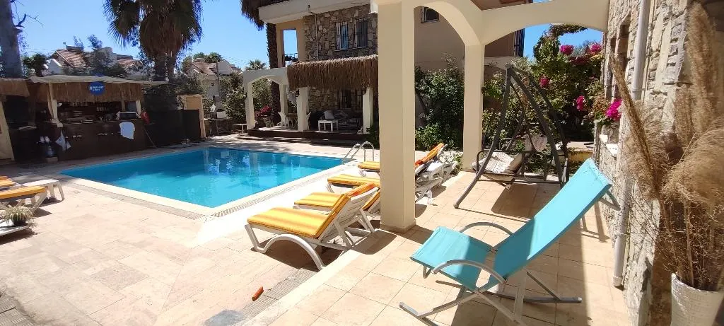 Terrace, Çilek's Apart Otel, Dalaman