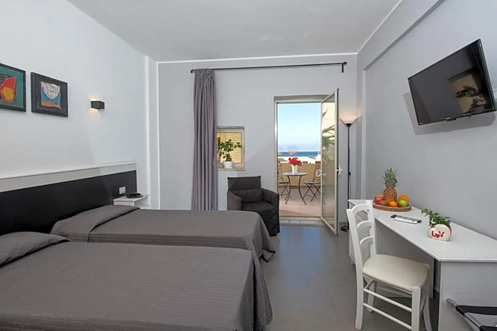 Double or Twin SEA VIEW Room, Hopps Hotel, Palermo