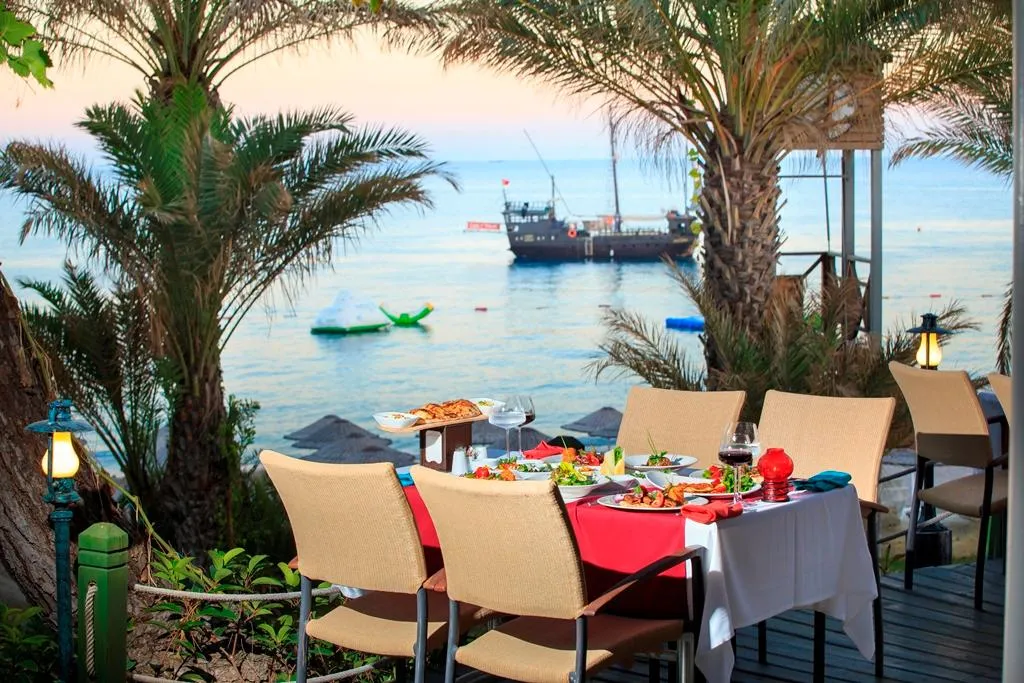 Restaurant, Pirates Beach Club, Antalya