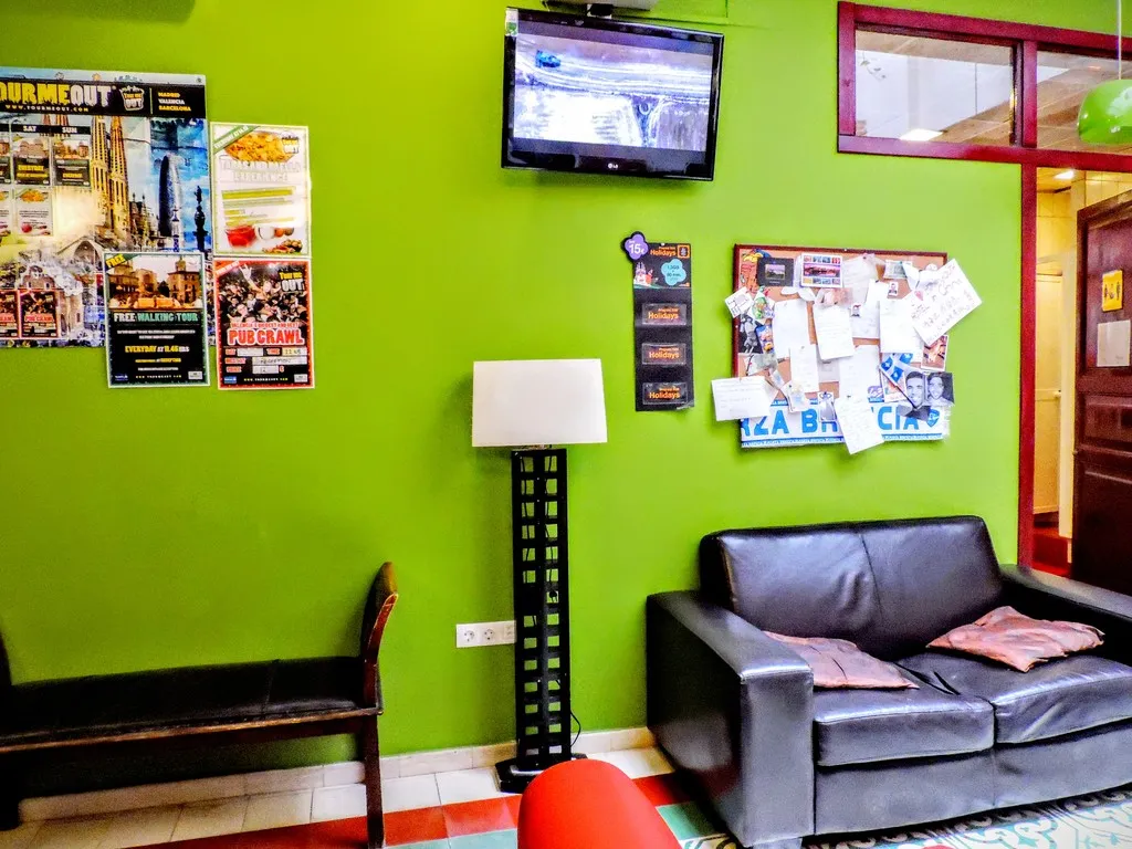 Lobby, Home Youth Hostel, Valencia