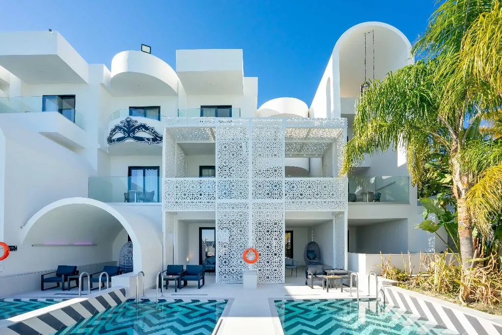 Double or Twin DELUXE WITH PRIVATE POOL Room, Venezia Resort Hotel and Spa, Rhodes