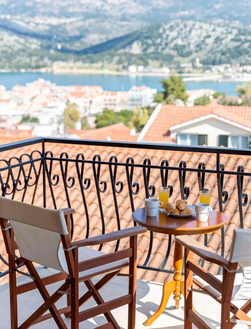 Terrace, Europe Hotel, Kefallinia