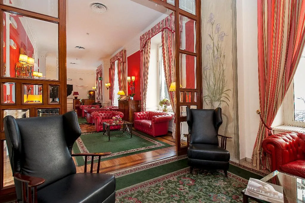Lobby, Hotel Nord Nuova Roma, Rome
