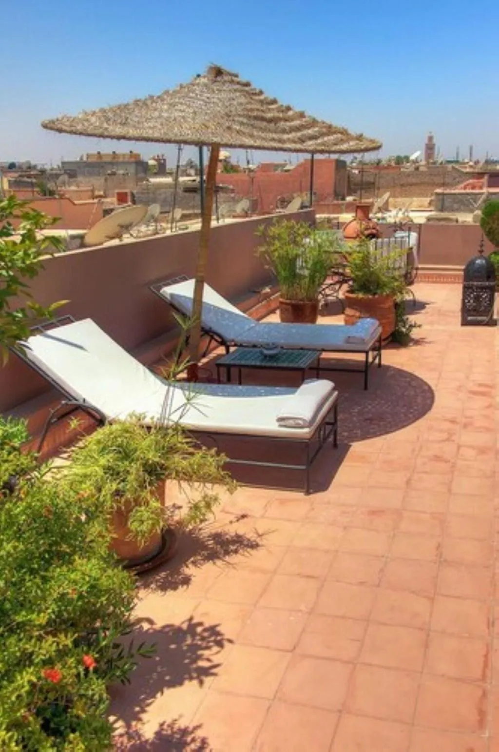 Terrace, Riad Al Karama, Marrakech