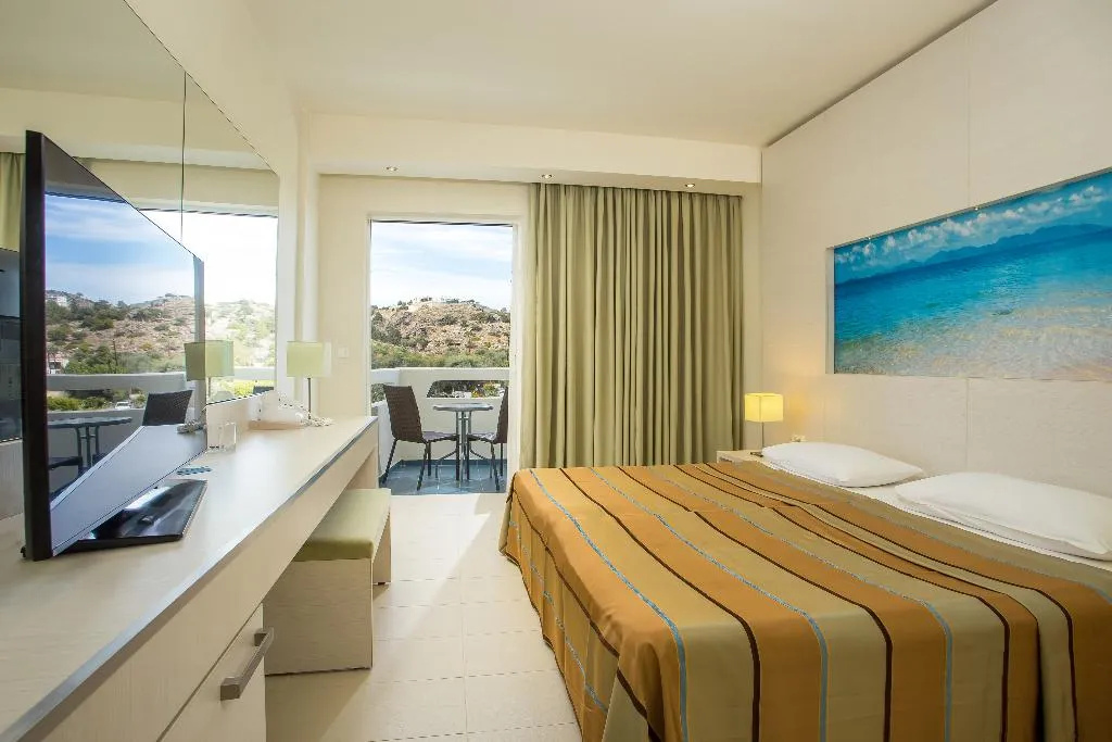 Double or Twin GARDEN VIEW Room, Lindos White hotel & suites, Rhodes