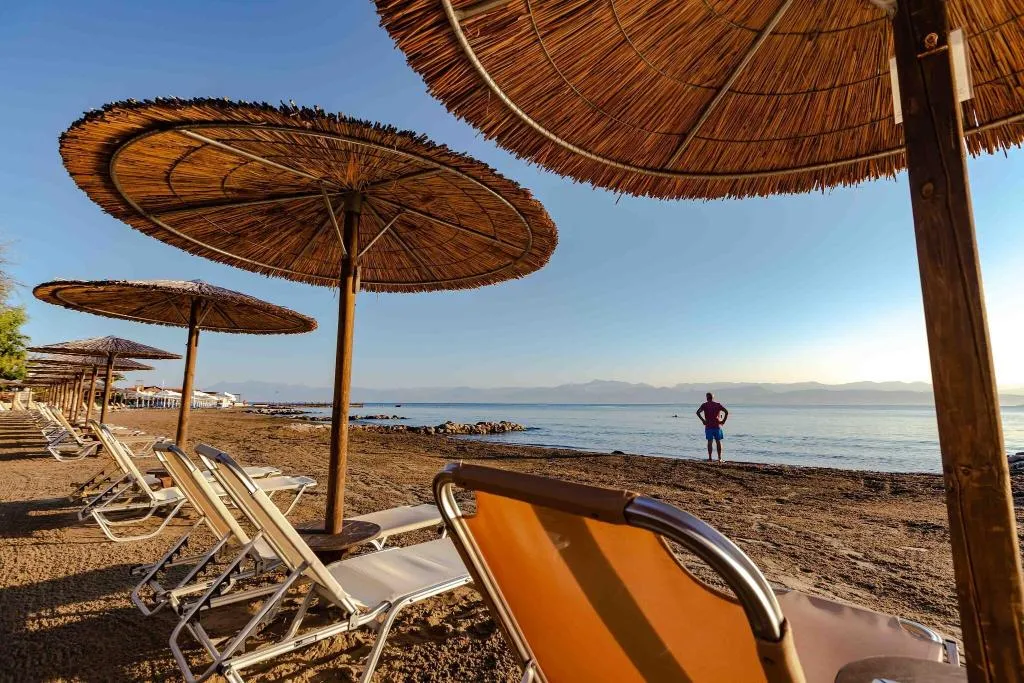 General view, Robolla Beach, Corfu
