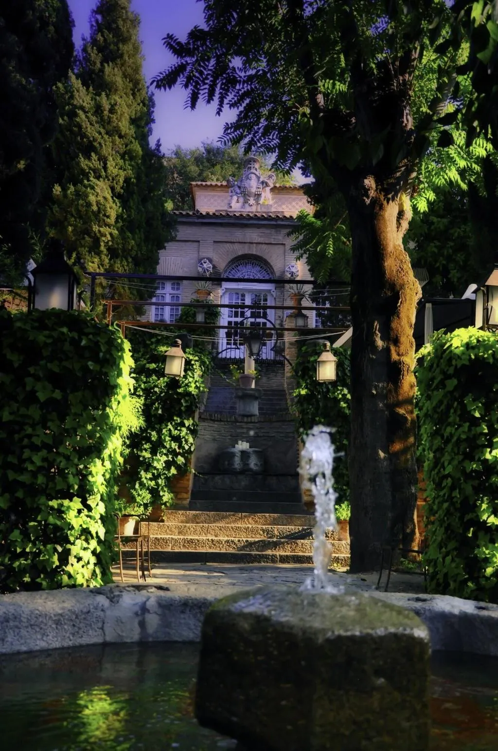 Terrace, Hacienda del Cardenal, Madrid