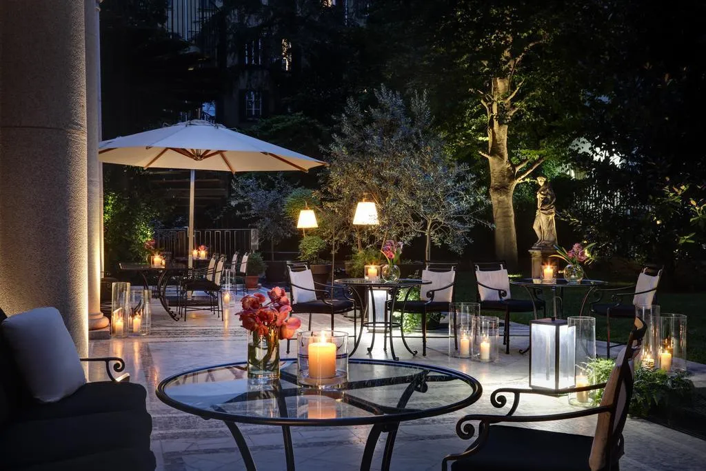 Terrace, Palazzo Parigi Hotel & Grand Spa, Milan
