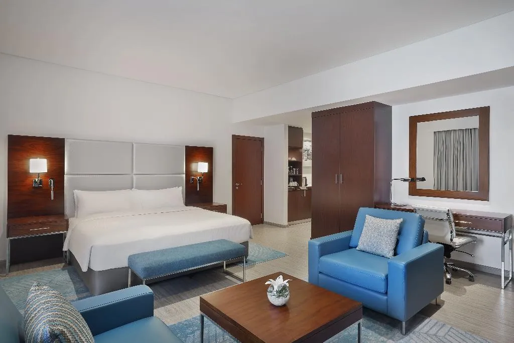 STUDIO DELUXE KING BED Room, Hilton Dubai The Walk, Dubai